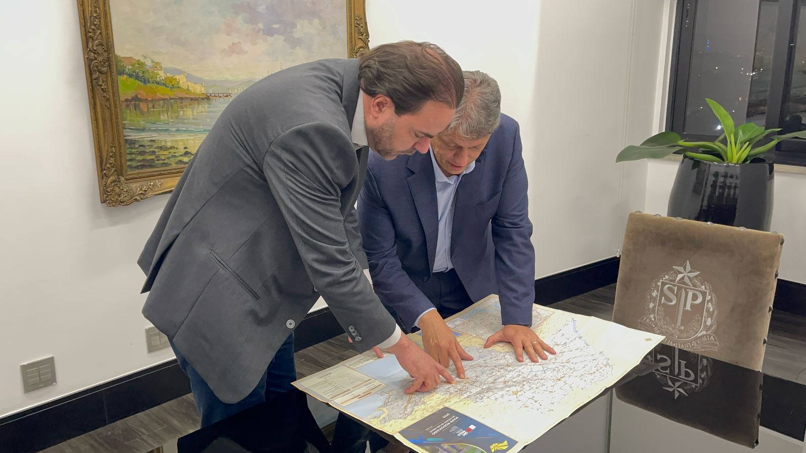 Ricardo Molina e Tarcísio de Freitas